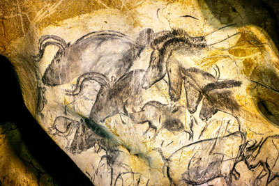 Chateau du Blat: grotte de Chauvet